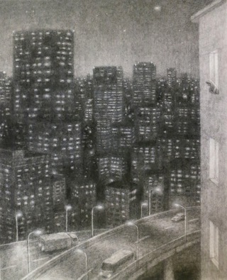 Night athletics / ボローニャ国際絵本原画展入選